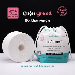  Khăn mặt khô Chillwipes dùng 1 lần khăn lau mặt khô Chillwipes hàng Việt Nam 