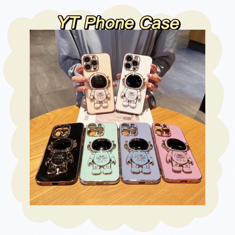 Ốp lưng iphone Phi Hành Gia bảo vệ camera 7plus/8 plus/x/xs/xsmax/11/11pro/11 promax/12promax/13/13promax YT Phone Case
