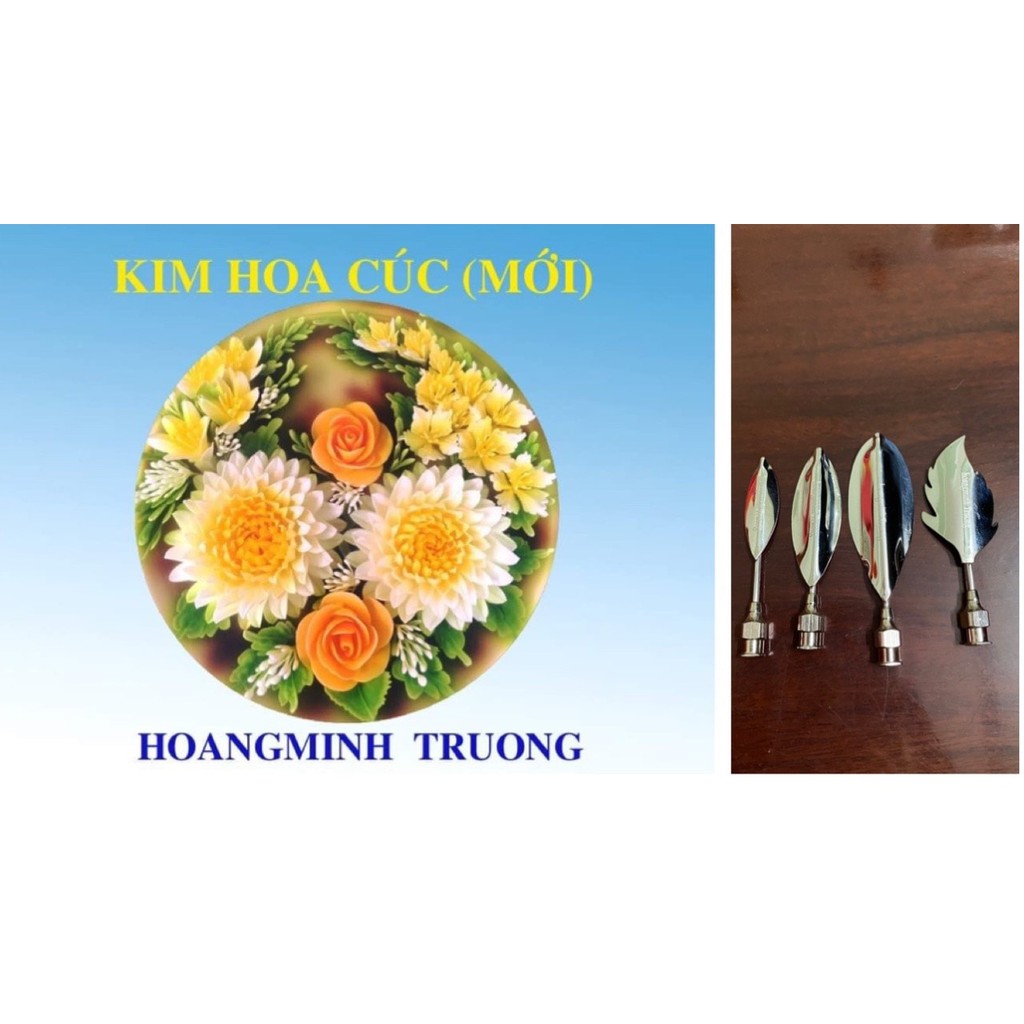 Kim thach 3D mẫu hoa cúc mới
