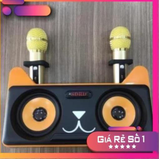 [SALE 10%] Loa karaoke bluetooth SDRD SD-305 20W có bluetooth tặng kèm mic