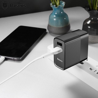 Củ sạc nhanh hiệu Baseus 5V 2.4A cổng USB 3.0 (Chính Hãng)