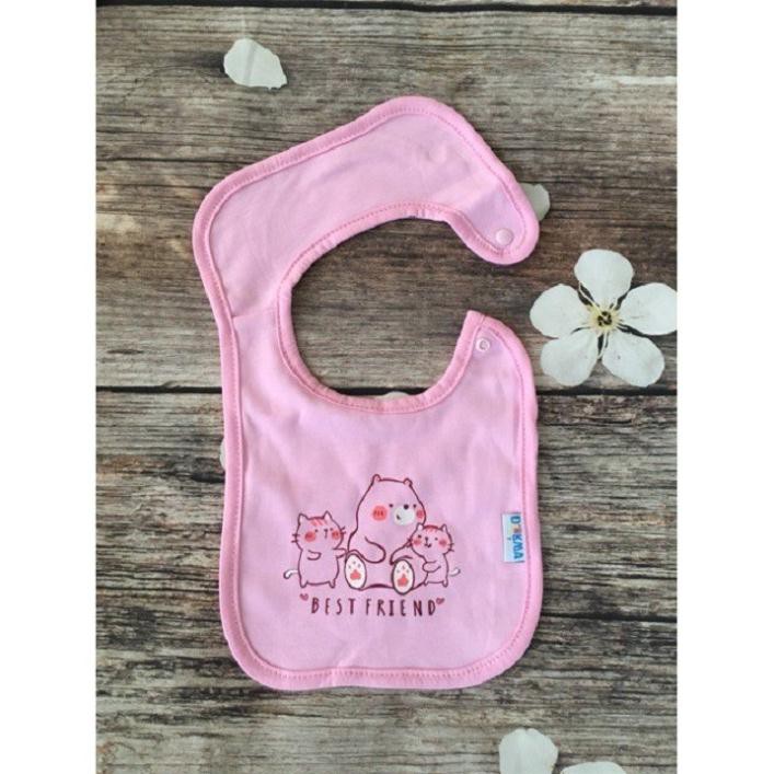 Yếm cotton cài khuy Dokma DS021