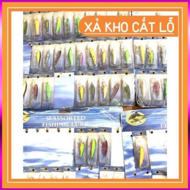 ⭐  [ Xả Kho ] Mồi Câu Lure Mồi Câu Cá Câu Lure 2 Lưỡi 3 tiêu BKK Siêu Sắc Bền