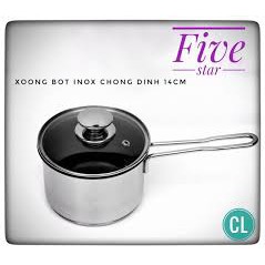 Nồi bột chống dính 3 đáy đun từ Fivestar 12CM