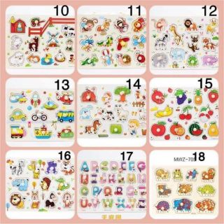 Combo 5 bảng núm gỗ