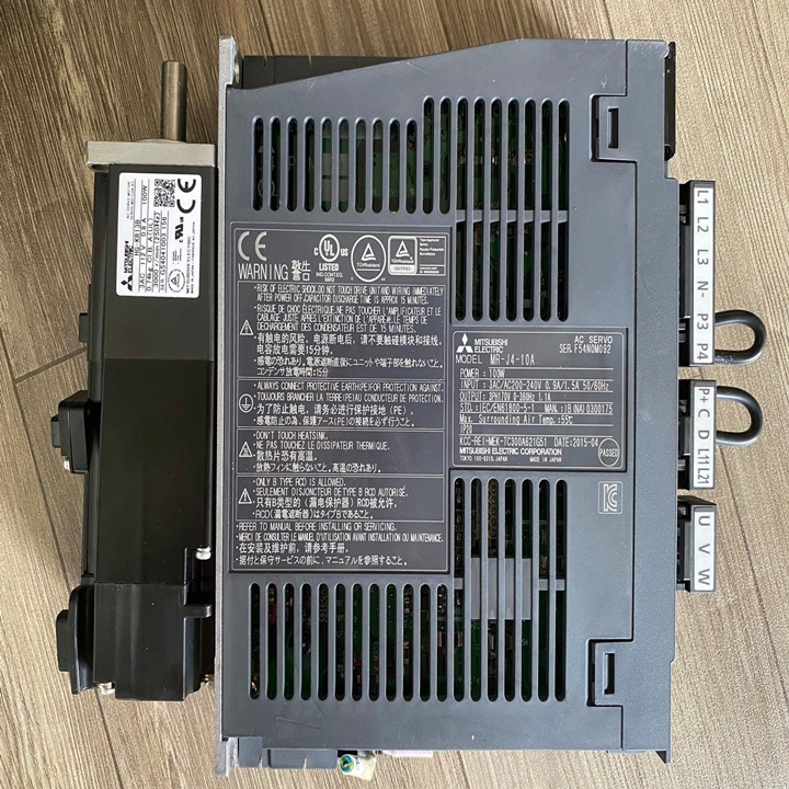 MR-J4-10A FULL Bộ điều khiển Servo + Motor 100w