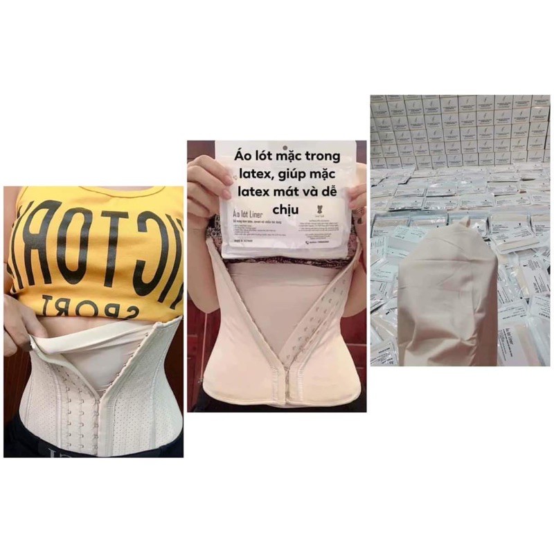Áo lót mặc với latex