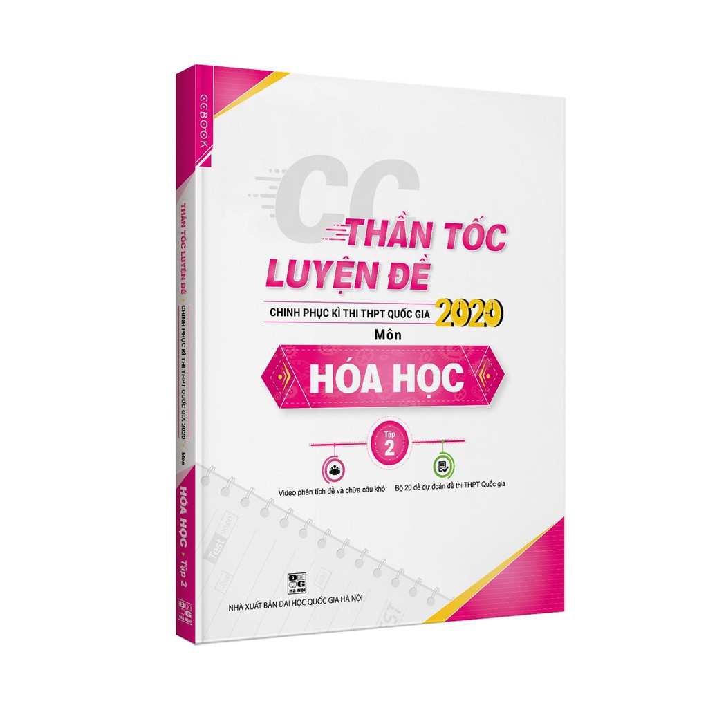 Sách - CC Thần tốc luyện đề 2020 môn Hóa học tập 2