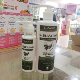 Sữa tắm gội dr. euzaphil potent natural cleanser 300ml