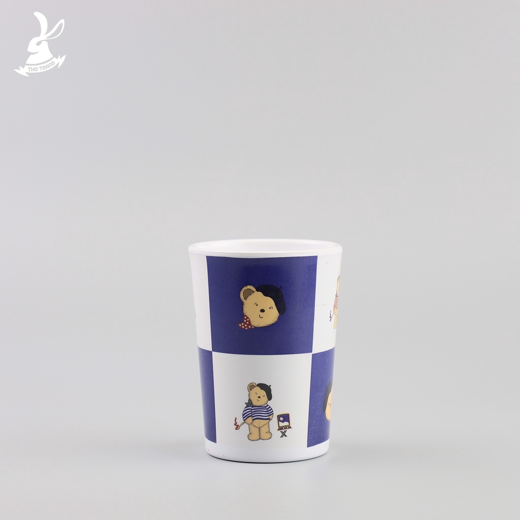 Bộ chén dĩa ăn dặm trẻ em hoa văn Artist Bear cao cấp thương hiệu Superware