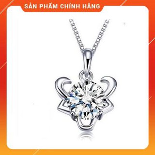 [Nhập DORAICL44 giảm 50%] s925 Dây chuyền kim ngưu bạc 12 cung hoàng đạo
