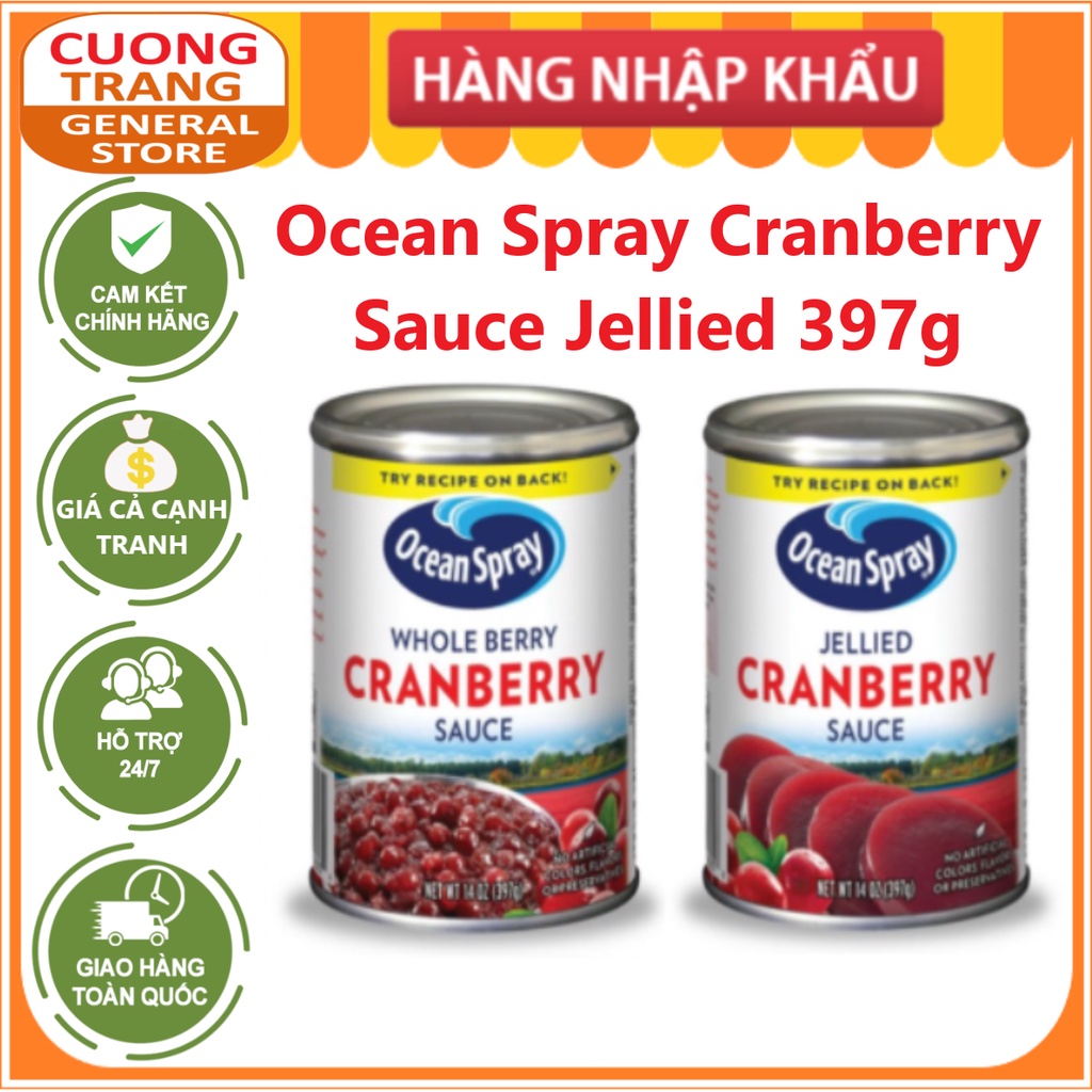 Nước sốt nam việt quất cranberry 397g
