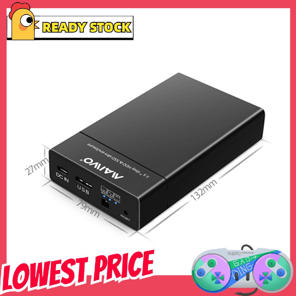 Ổ Cứng Ngoài K25682 Dual Bay Hdd Ssd Usb 3.0