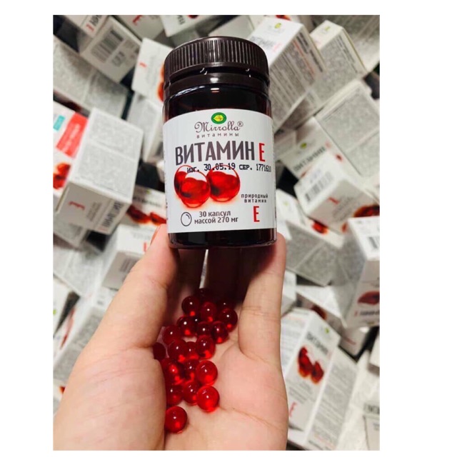 VITAMIN E ĐỎ NGA MẪU MỚI