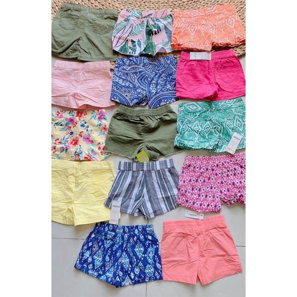 Quần short bé gái xuất khẩu dư xịn Gymboree+Cracy8+Carter 4-10T - Milkshop
