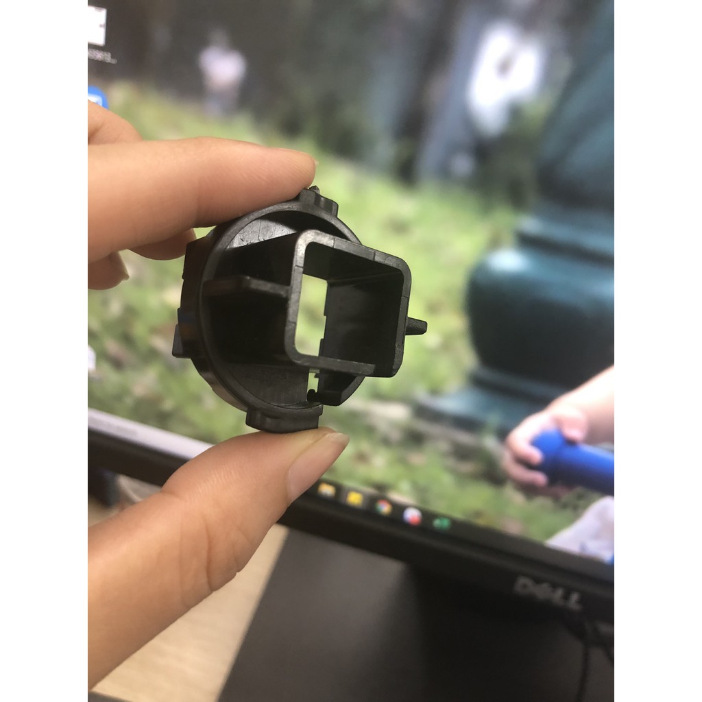 Chân cài bóng LED/ XENON H7 lắp cho xe ô tô, xe hơi Huyndai, KIA hỗ trợ độ đèn tăng sáng lắp zin bóng không cần dùng keo