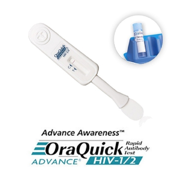 Bộ test HIV OraQuick - Xét nghiệm bằng dịch miệng tại nhà