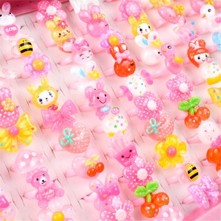 Set 10 chiếc nhẫn nhiều kiểu dáng dễ thương cho bé