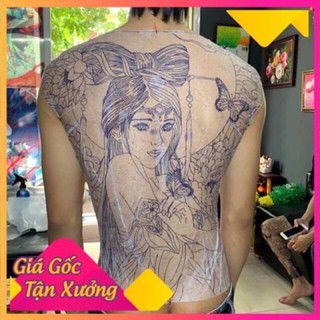 Giấy mỏng Scan hình xăm, giấy Scan lụa mỏng , giấy nến khổ lớn, dụng cụ xăm hình tattoo