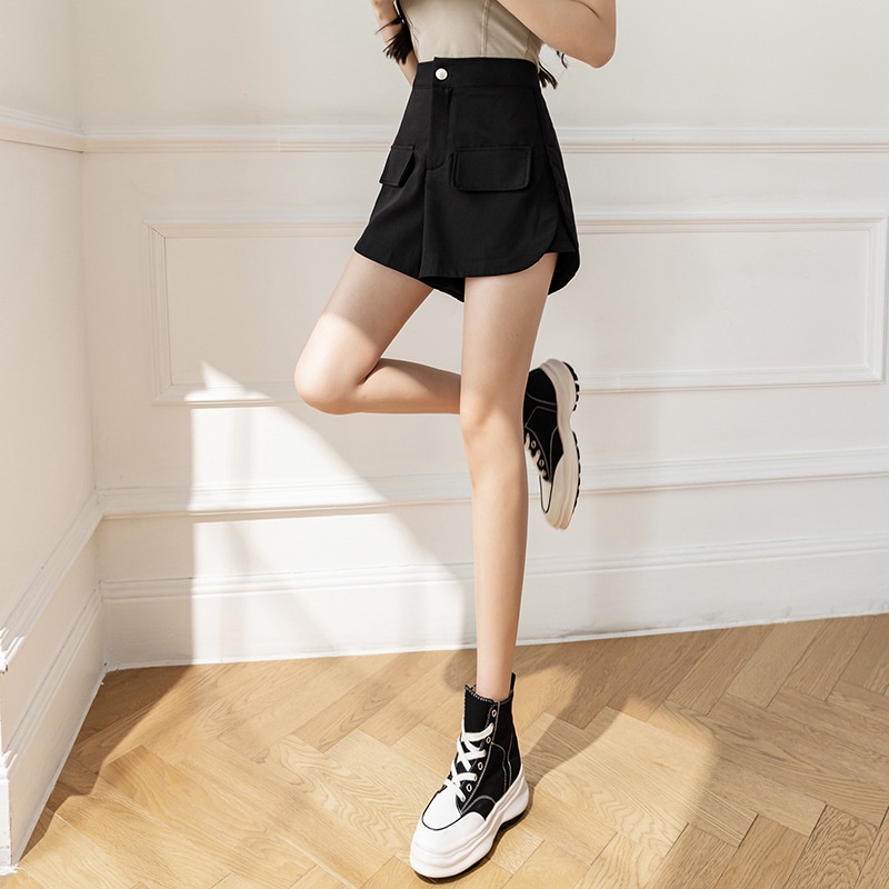 Quần đùi nữ, quần short nữ giá rẻ thời trang phong cách Hàn Quốc đơn giản dễ phối đồ TF016 | BigBuy360 - bigbuy360.vn