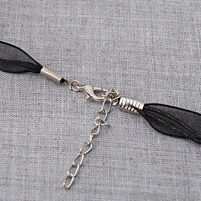 Vòng cổ Mặt Kính Hình Trái Tim Màu Tím