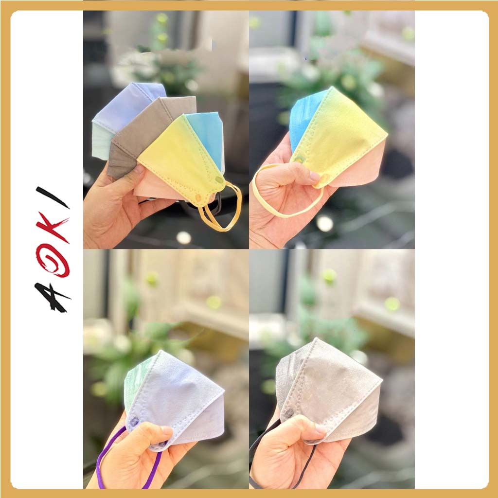 Sét 10 Khẩu Trang 4D Nam Nữ KF94 Cao Cấp sản xuất theo công nghệ tiêu chuẩn Quốc Tế mới nhất