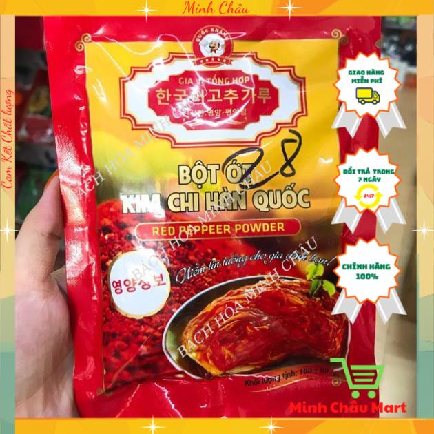 Bột Ớt Kim Chi Hàn Quốc Huy Tuấn Food 100g