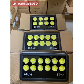 Đèn led pha cốc 200w, 300w, 400w, 500w, 600w ip66 ngoài trời siêu sáng bs