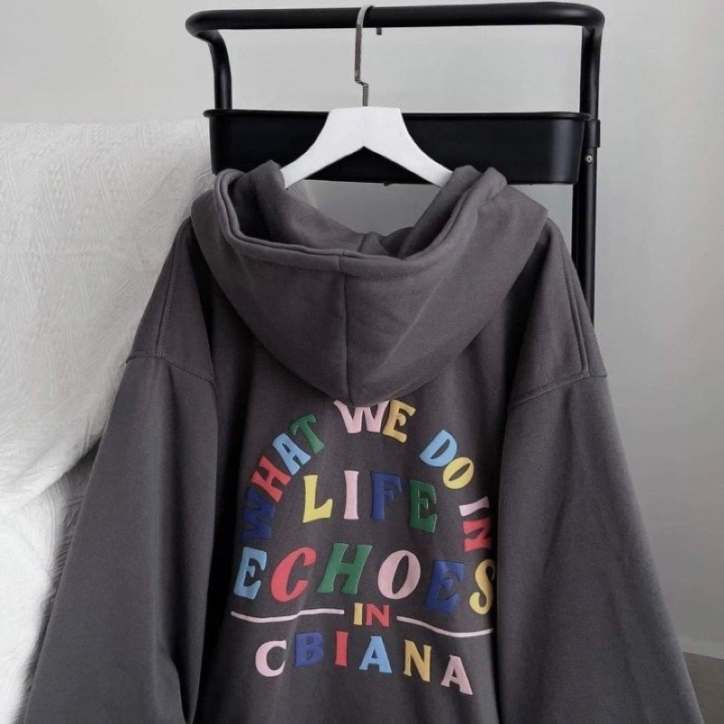 Áo Khoác Nỉ CBiANA Bảy Màu Chất Nỉ Ngoại 1 Lớp Dáng Unisex