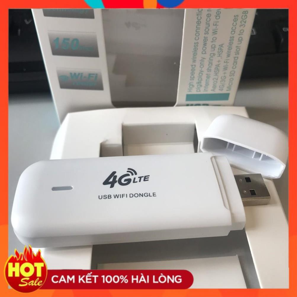 (Giá Rẻ Nhất) (USB WIF CHÍNH HÃNG CAO CẤP) PHÁT WIFI DI ĐỘNG 3G/4G DONGLE LTE - Bảo Hành 2 năm | BigBuy360 - bigbuy360.vn