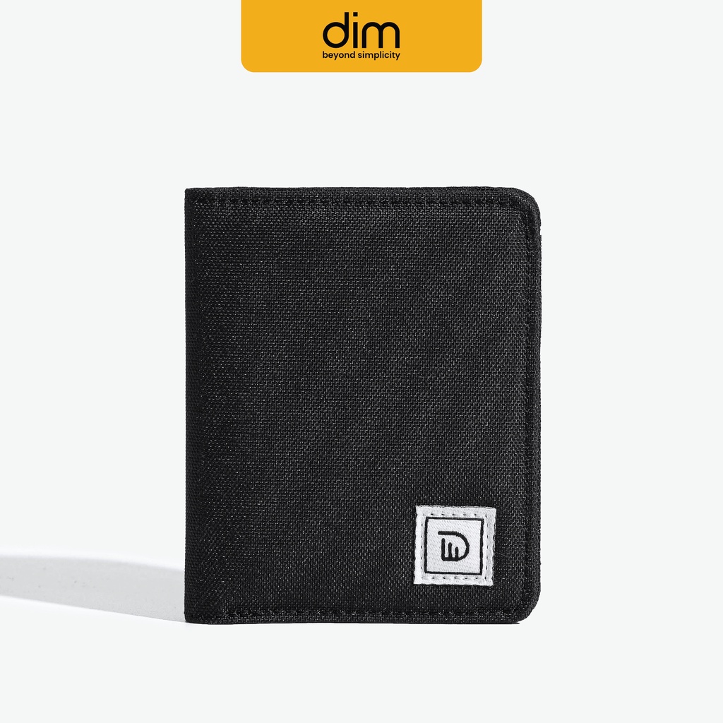 Ví Vải Gập Đôi Unisex DIM Cross Wallet - Đứng (Ngăn Rút Tiền Nhanh)