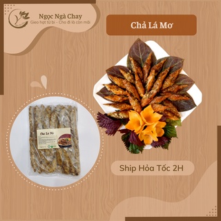 Chả lá mơ ( Dồi Chay) gói 1kg - Chỉ ship Hà Nội, dồi chay thơm ngon đậm vị, giòn rụm thuân chay nhiều dinh dưỡng