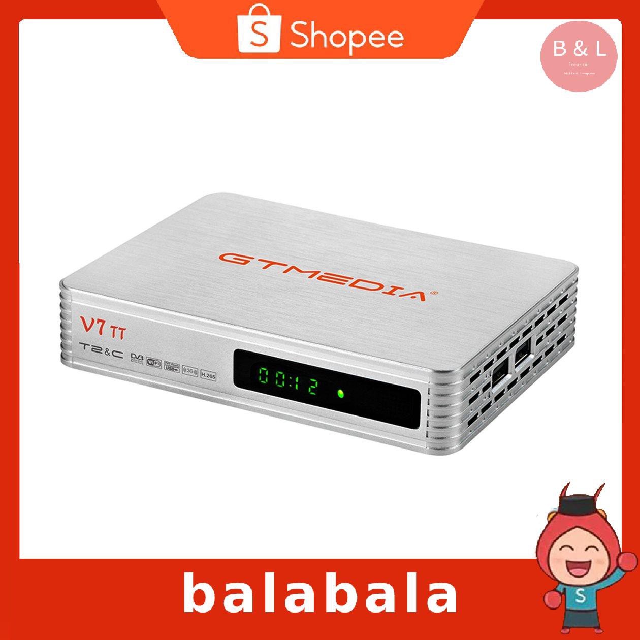 Bộ Đầu Thu Vệ Tinh Kĩ Thuật Số Gtmedia V7tt T2 + C Set-top Box 1080p