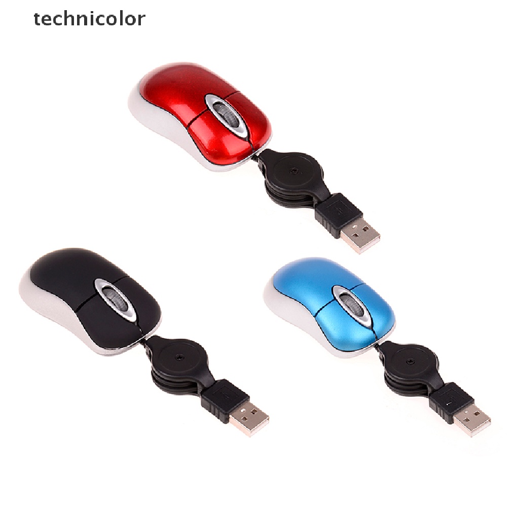 Chuột Quang Có Dây Mini Cổng USB Dùng Để Chơi Game