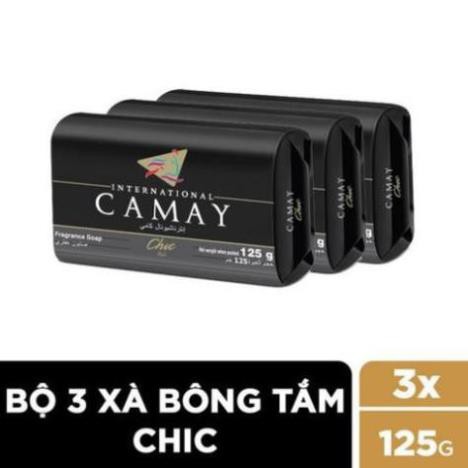 Combo 3 Xà bông Camay Chic (125g x 3)