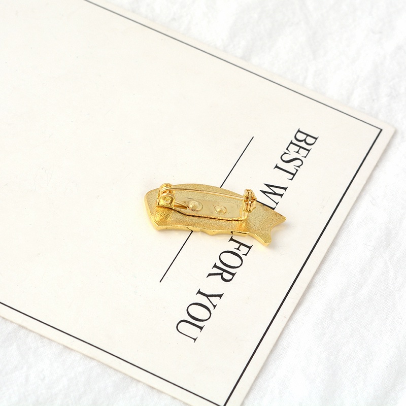 Ghim Cài Áo Hình Cá Chép Hoạt Hình Sáng Tạo Cá Tính