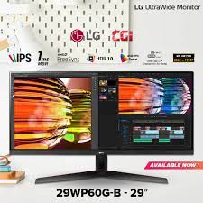 Màn hình máy tính LG 29WP60G-W 29 inch 21:9 UltraWide WFHD IPS 75hz Gaming - Mới 2021 - Hàng Chính Hãng