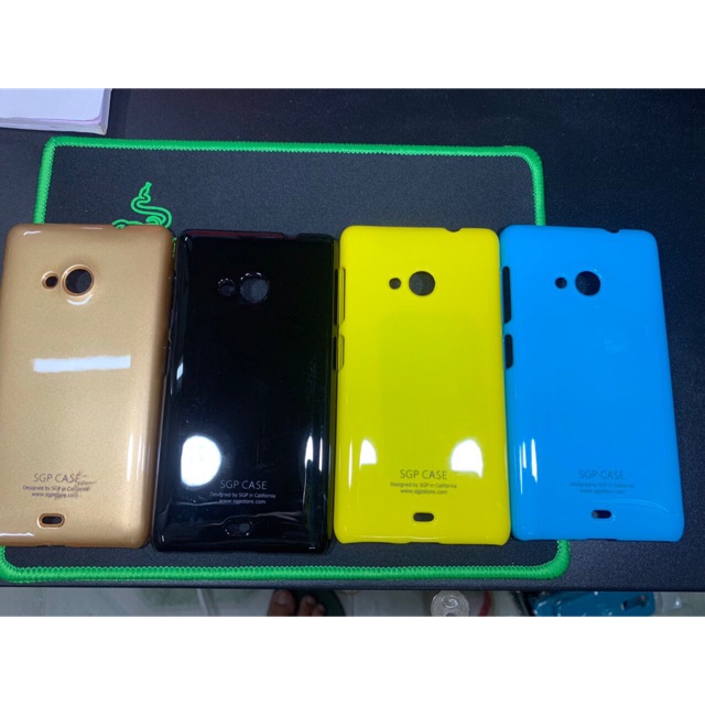 Ốp Nokia 540 mủ cứng bóng Sgp