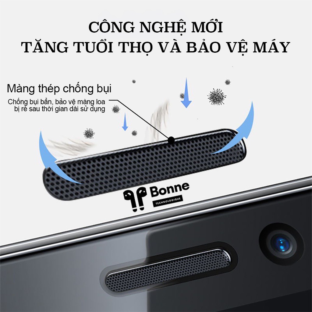 Kính cường lực iPhone Full màn KINGKONG BAIKO 14 13 12 11 pro max x xr xs max 6 6s 7 8 plus xsmx promax hạn chế vân tay