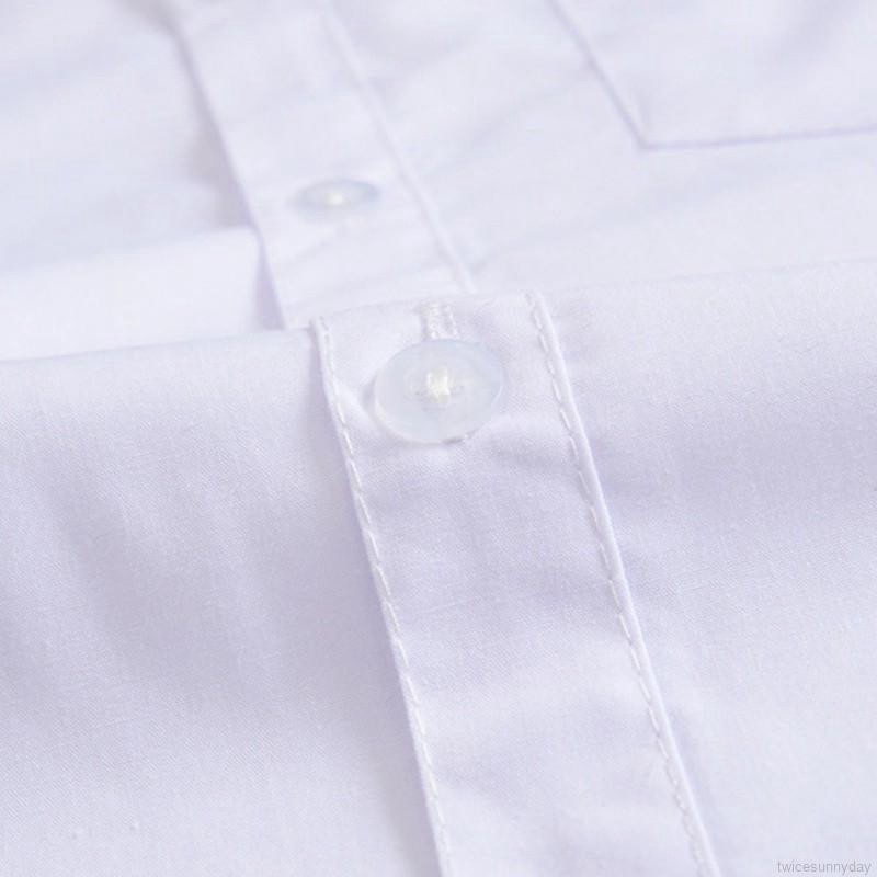 Áo sơ mi trắng dài tay cho bé trai