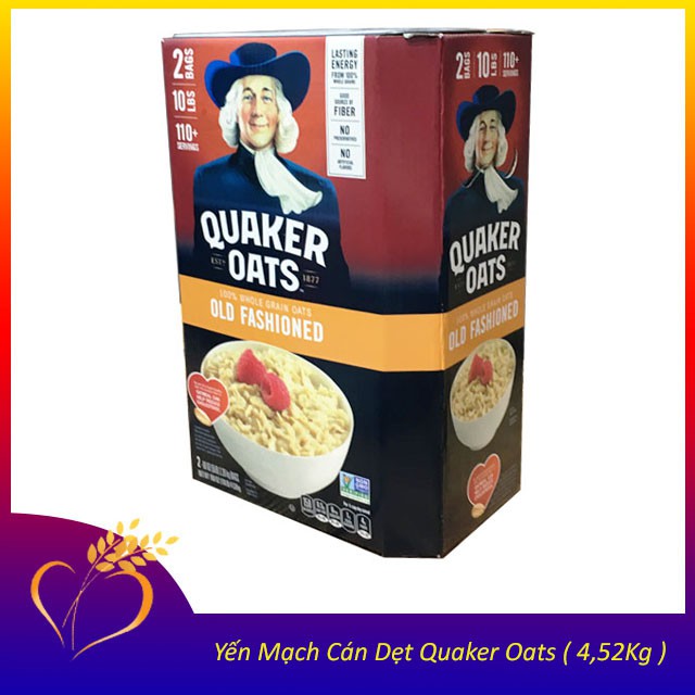 [HÀNG MỚI] Yến mạch cán mỏng Quaker Oats từ Mỹ Date 07/2020