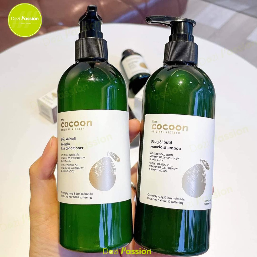 Dầu Xả Cocoon Tinh Chất Bưởi Giảm Gãy Rụng, Hỗ Trợ Mọc Tóc, Dưỡng Tóc Bóng Mượt - Cocoon Pomelo Hair Conditioner 310ml