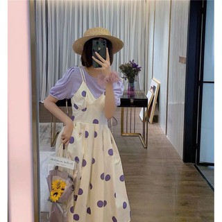 Sét đầm yếm chấm bi