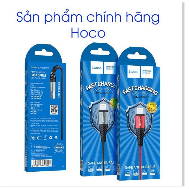 [HCM] Cáp sạc điện thoại Hoco X37 1m1 siêu chắc chẵn
