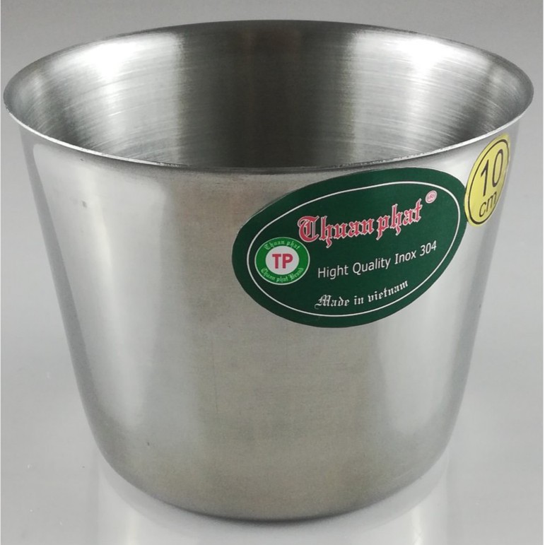 Ly làm đá Inox(10cm) size lớn-5 cái