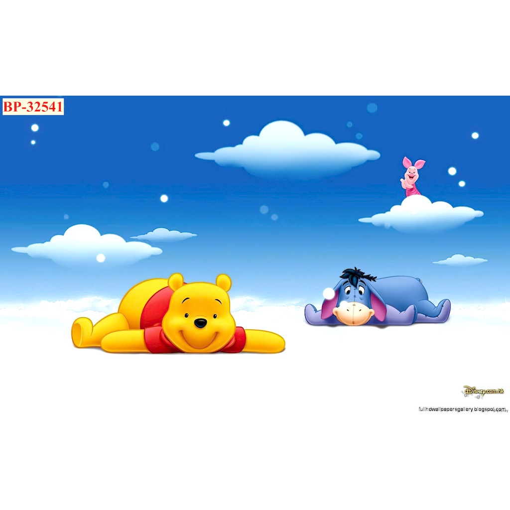 Tranh Dán Tường Phòng Trẻ Em CHỦ ĐỀ CHÚ CHUỘT, CHÚ GẤU  NỔI TIẾNG KHẮP THẾ GIỚI