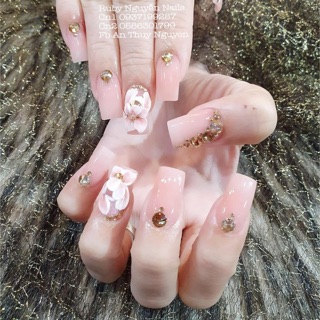 Móng tay giả Nail thiết kế bộ 24móng