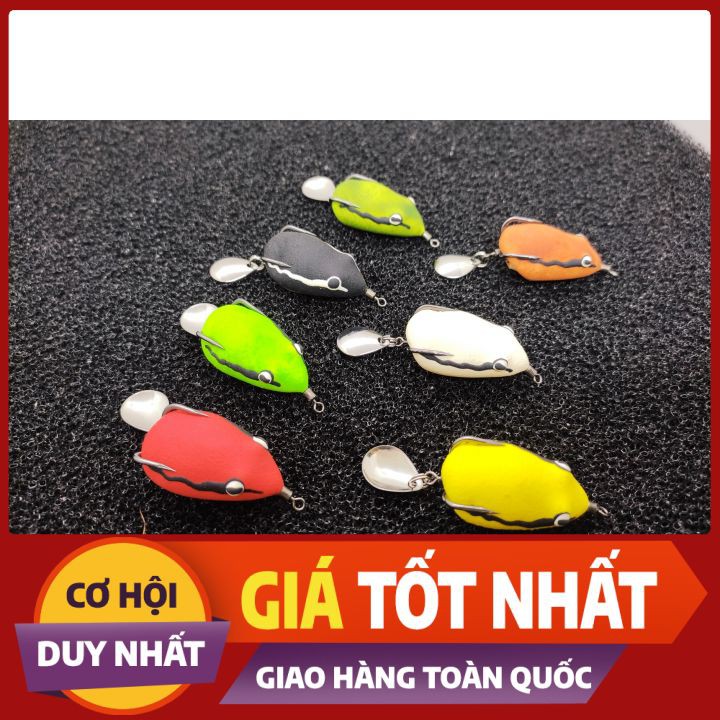 Mồi giả nhái hơi Sóc mới  3NF / Mồi lure sóc mắt lồi 3NF  chuyên săn hàng khủng lóc,vược,bông ....ĐỒ CÂU CHA GIÀ VLOGS