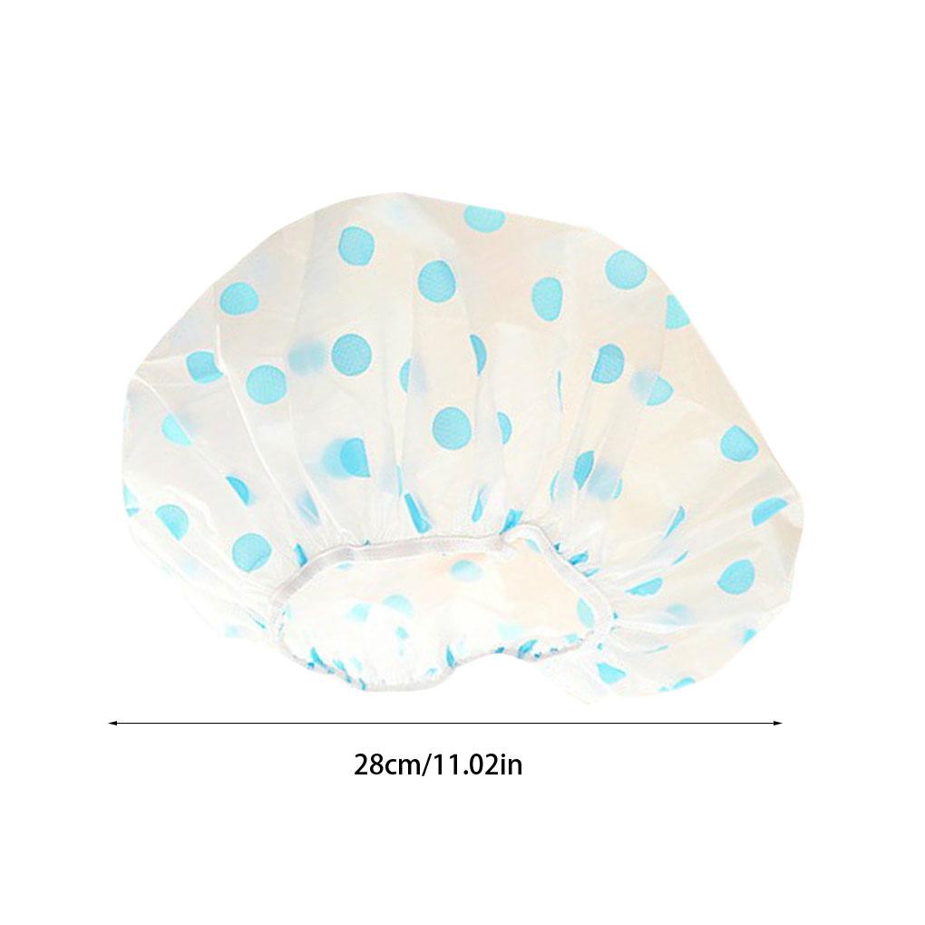 Mũ Tắm Bằng PVC Màu Ngẫu Nhiên Thiết Kế Đơn Giản Mềm Mại Chống Thấm Nước Có Thể Tái Sử Dụng