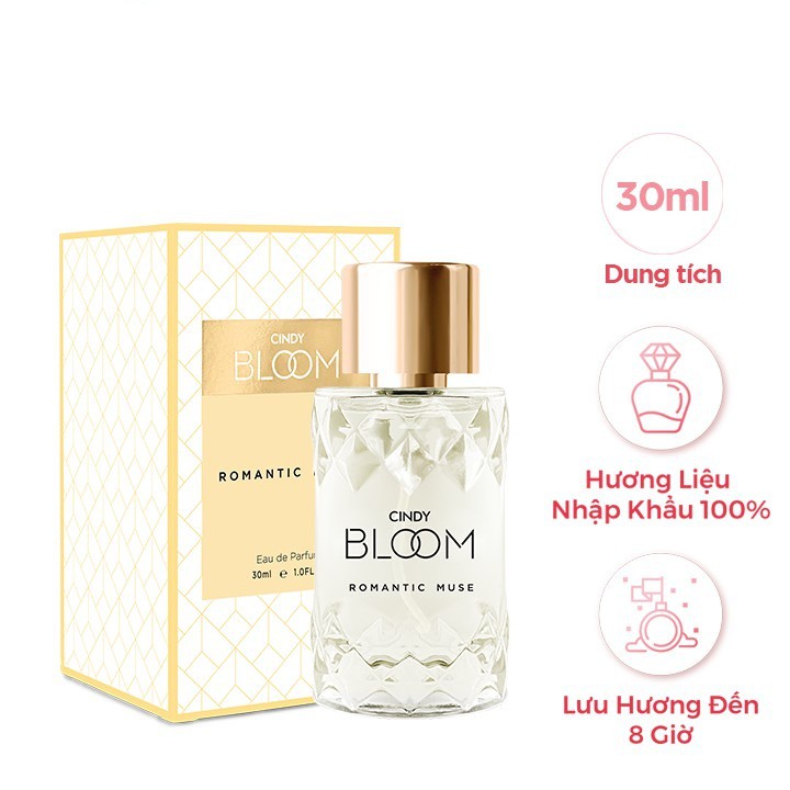 Nước hoa Cindy Bloom Romatic Muse 30ml chính hãng